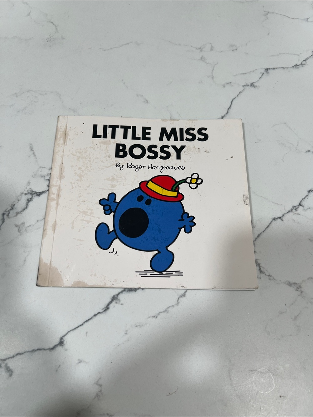 Little Miss Bossy Blue Kids Picture Book by Roger Hargreaves